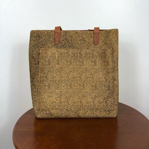 The Medium Transport Tote: Printed Calf Hair Editi
